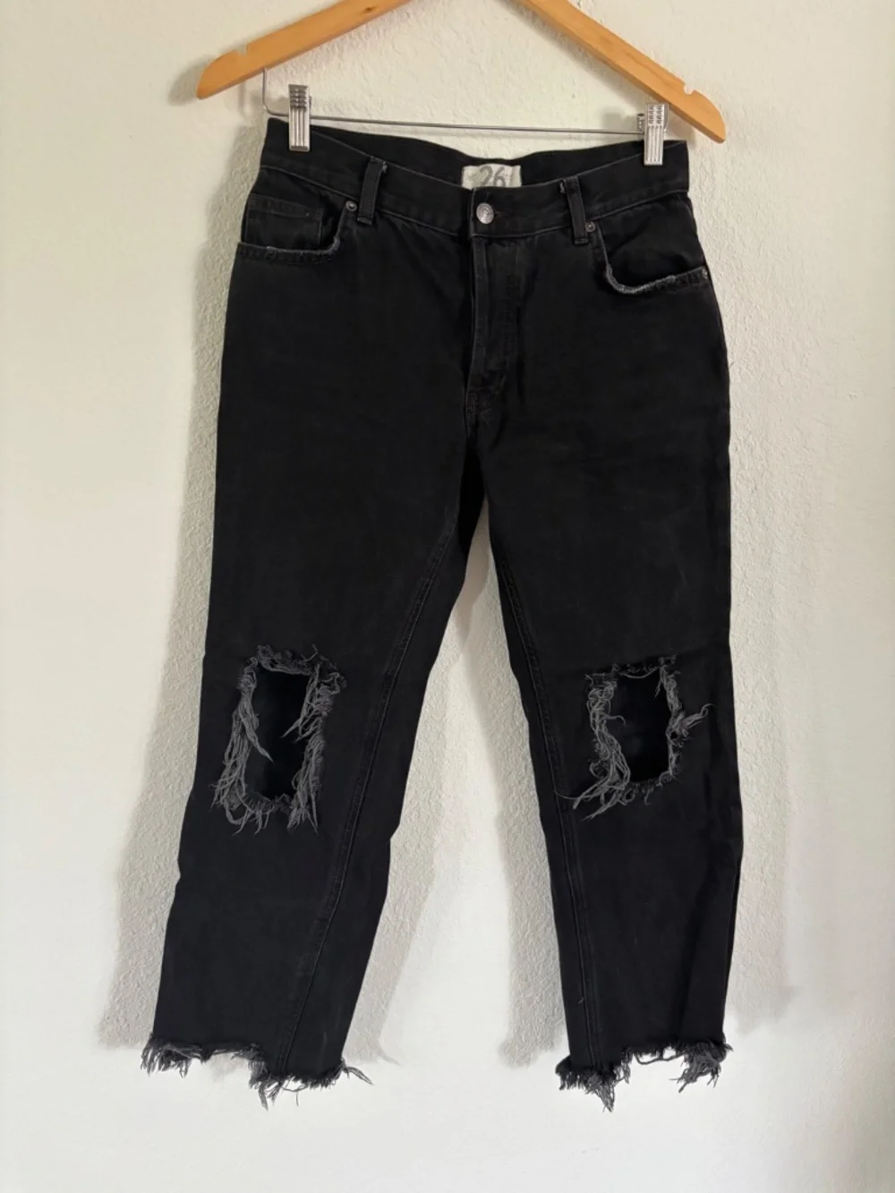 Free People Maggie Mid-Rise Straight-Leg Jeans